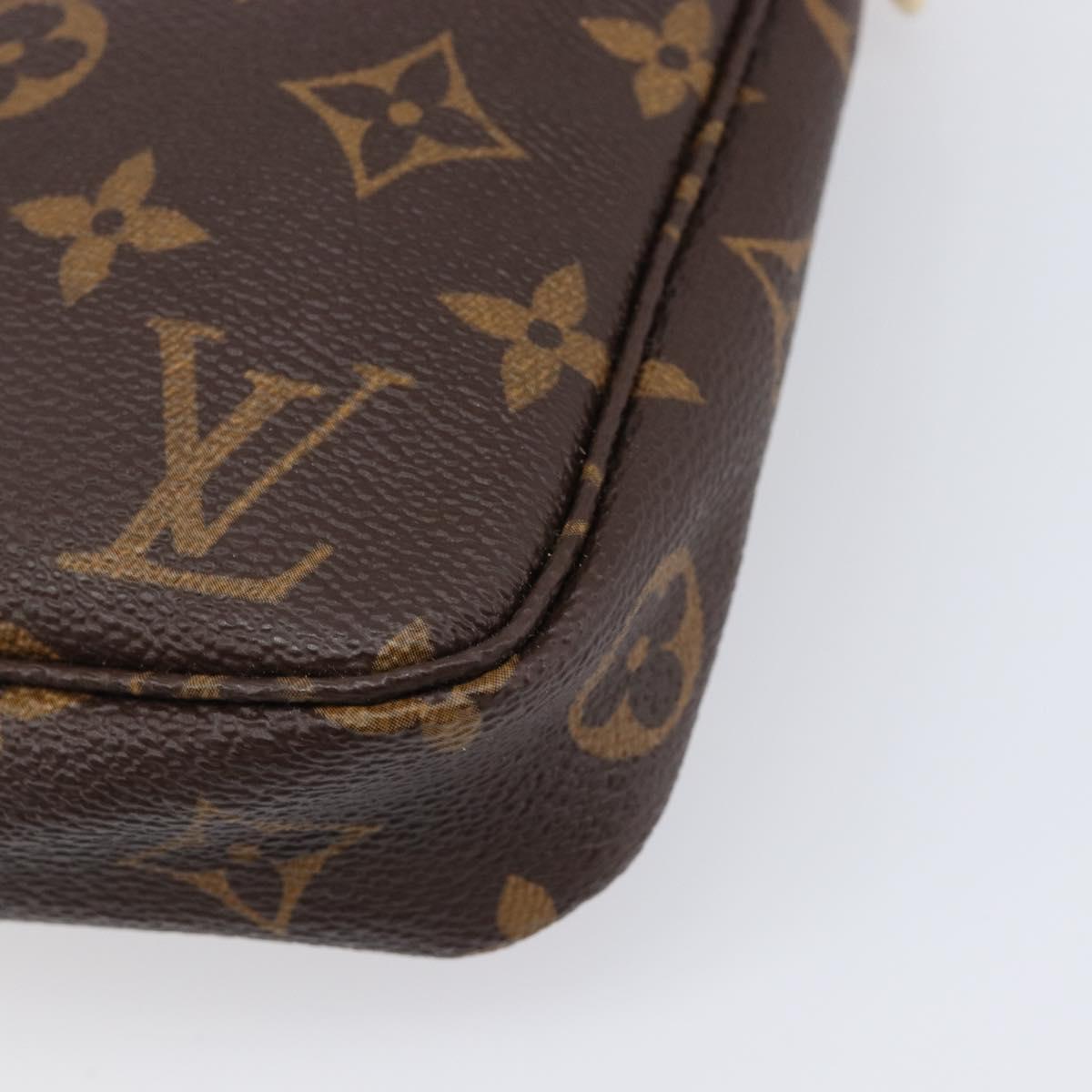 LOUIS VUITTON Monogram Pochette Accessoires Pouch M51980 LV Auth 206059A