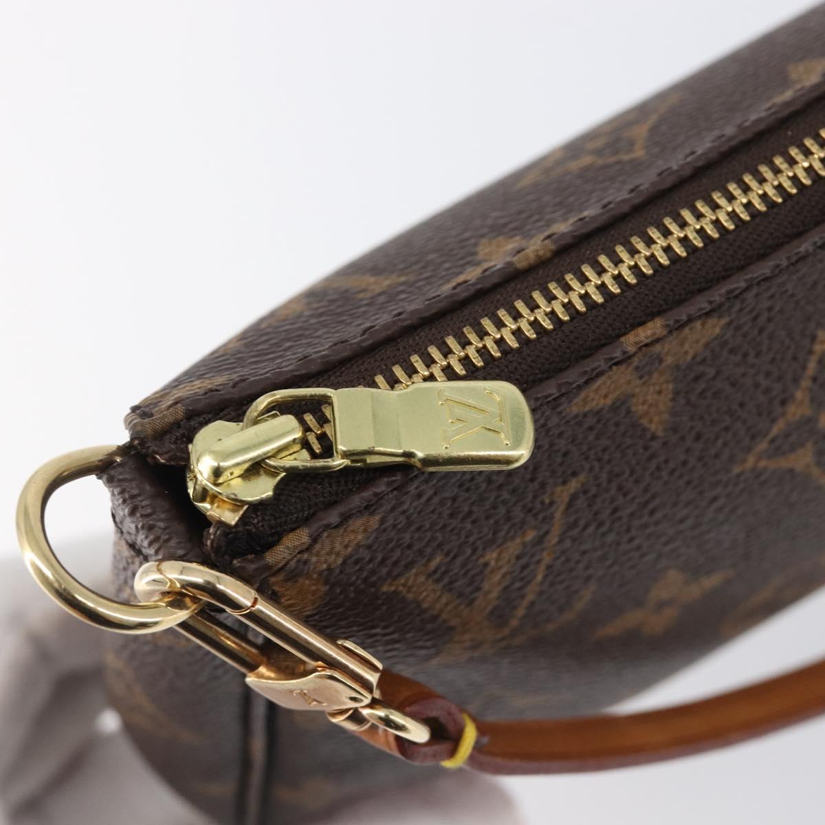 LOUIS VUITTON Monogram Pochette Accessoires Pouch M51980 LV Auth 206059A