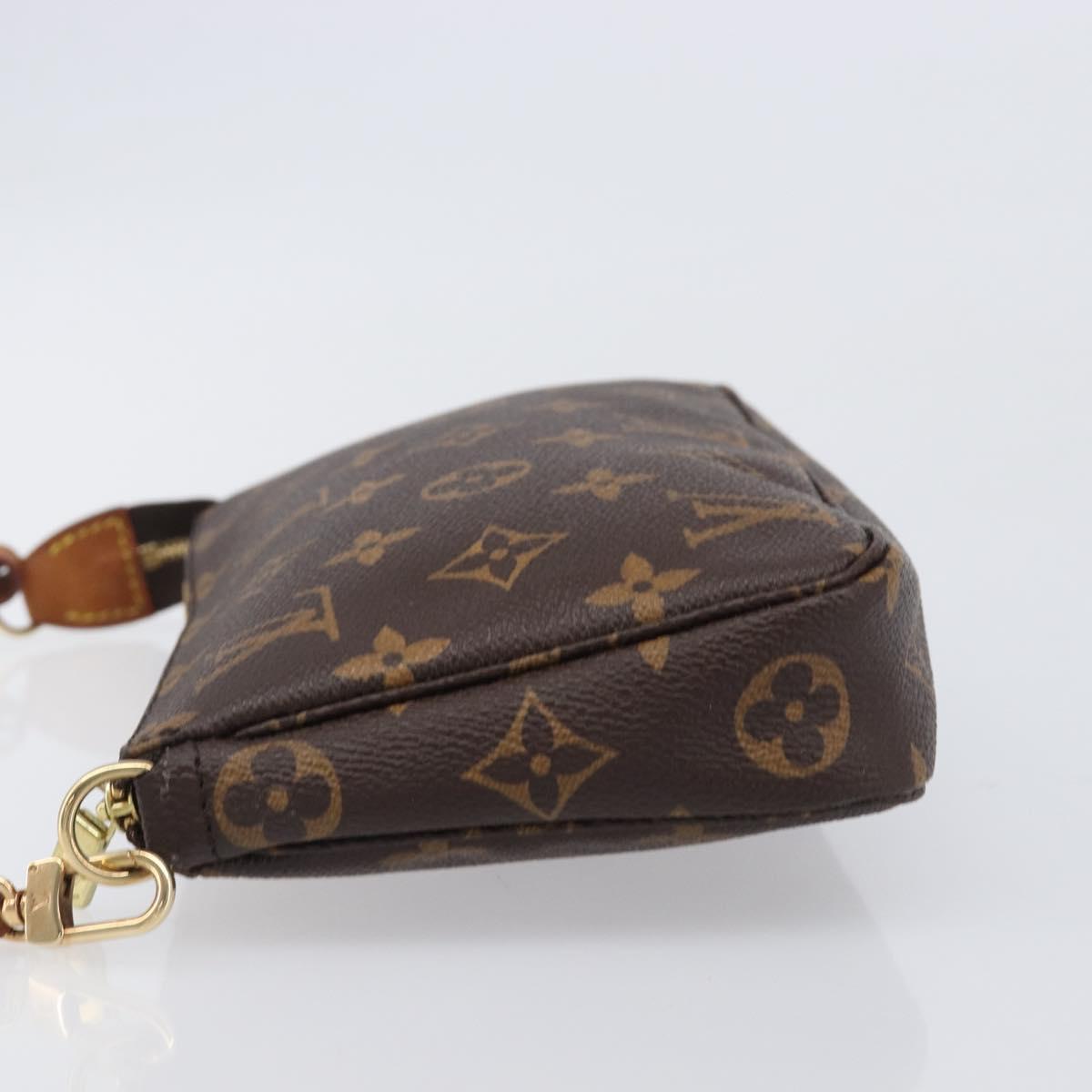 LOUIS VUITTON Monogram Pochette Accessoires Pouch M51980 LV Auth 206059A