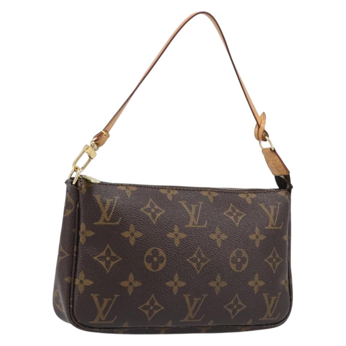LOUIS VUITTON Monogram Pochette Accessoires Pouch M51980 LV Auth 206063V