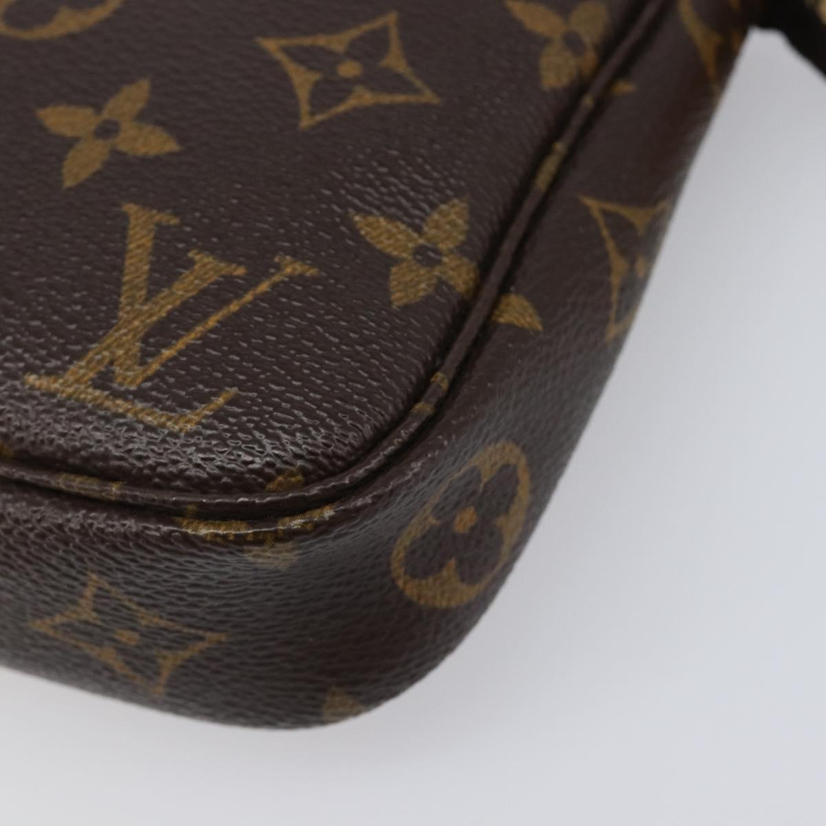LOUIS VUITTON Monogram Pochette Accessoires Pouch M51980 LV Auth 206063V