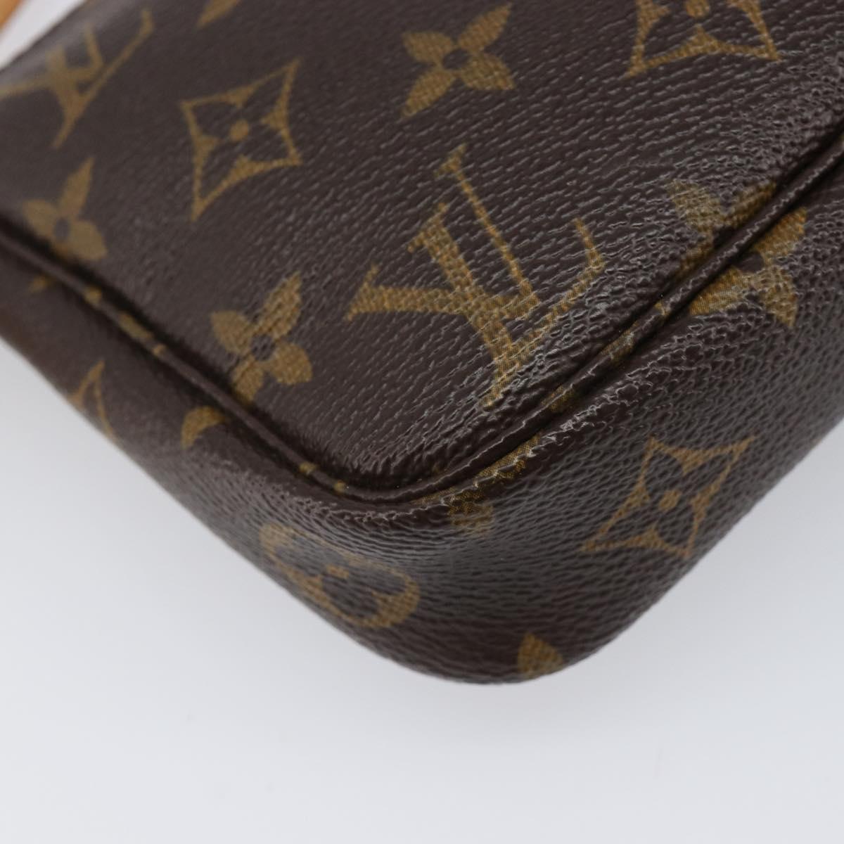 LOUIS VUITTON Monogram Pochette Accessoires Pouch M51980 LV Auth 206063V