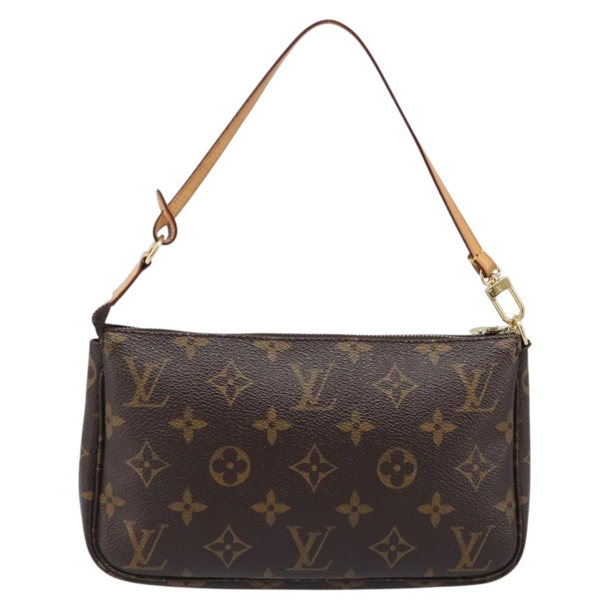 LOUIS VUITTON Monogram Pochette Accessoires Pouch M51980 LV Auth 206063V