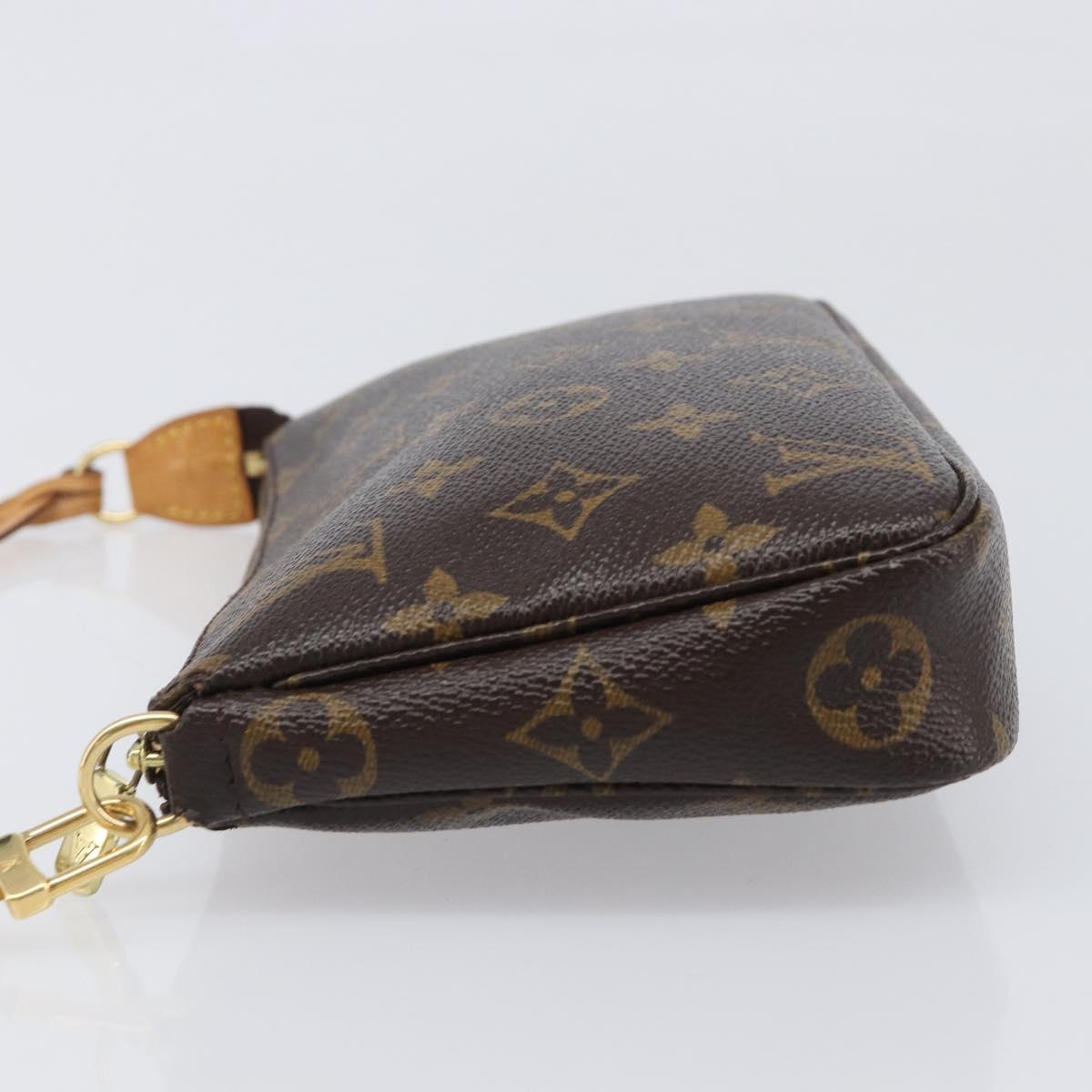 LOUIS VUITTON Monogram Pochette Accessoires Pouch M51980 LV Auth 206063V