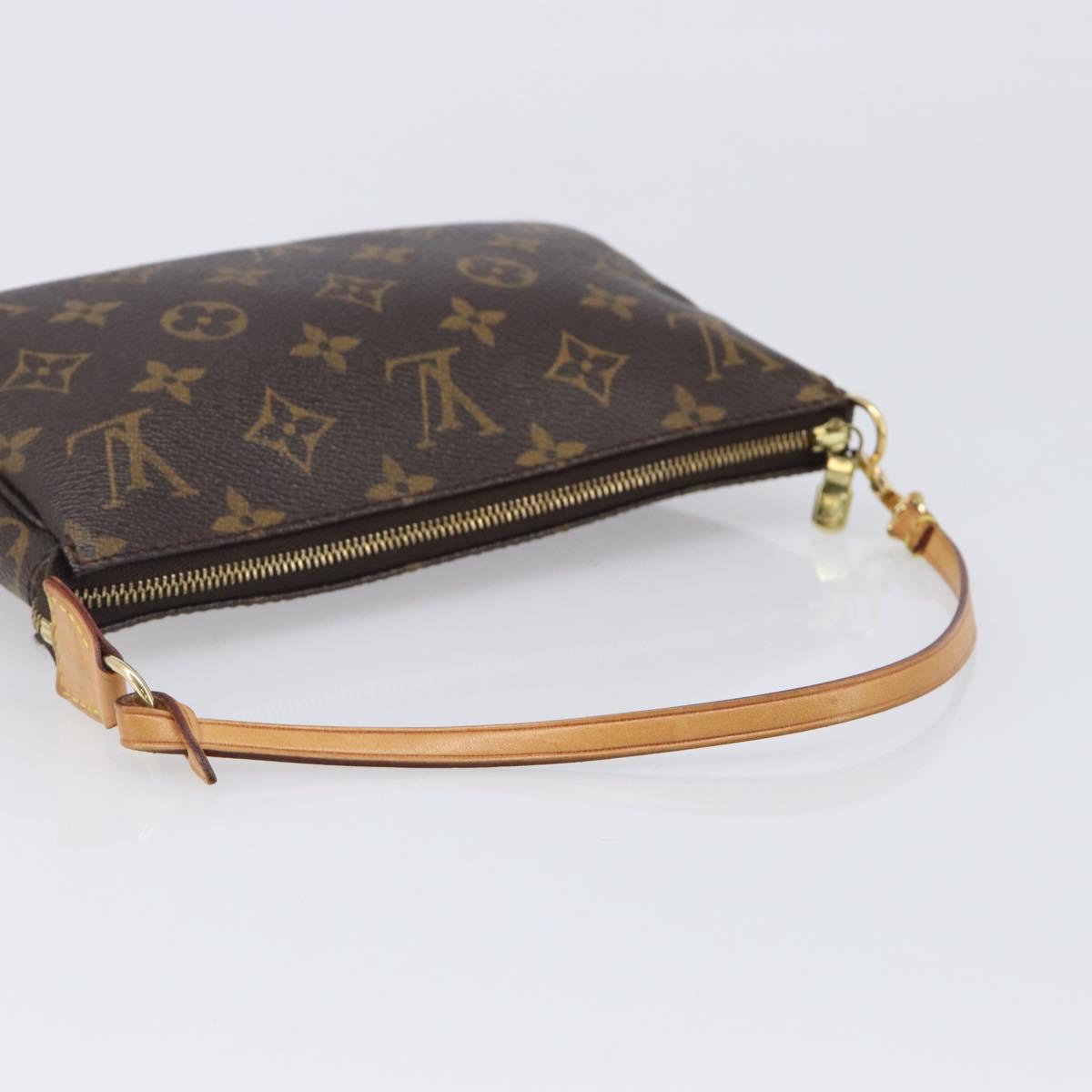 LOUIS VUITTON Monogram Pochette Accessoires Pouch M51980 LV Auth 206063V