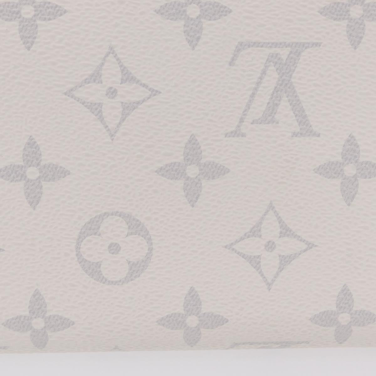 LOUIS VUITTON Monogram Cherry Zippy Long Wallet White M14240 LV Auth 206069SAM