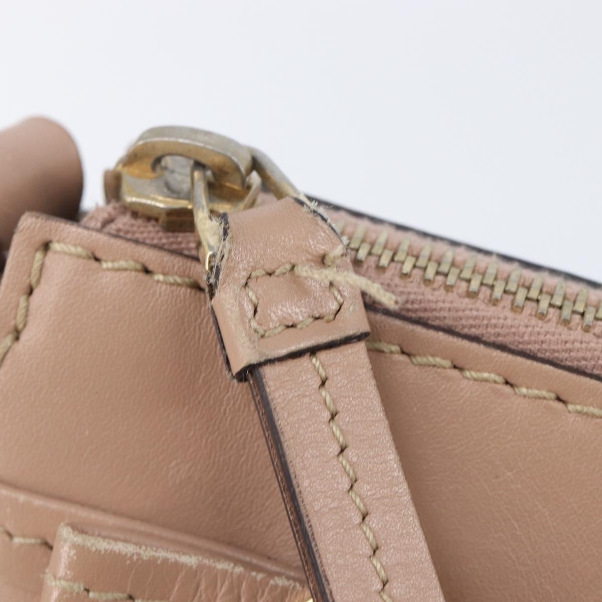 GUCCI GG Canvas Mayfair Shoulder Bag Beige Gold 257065 Auth 206073V