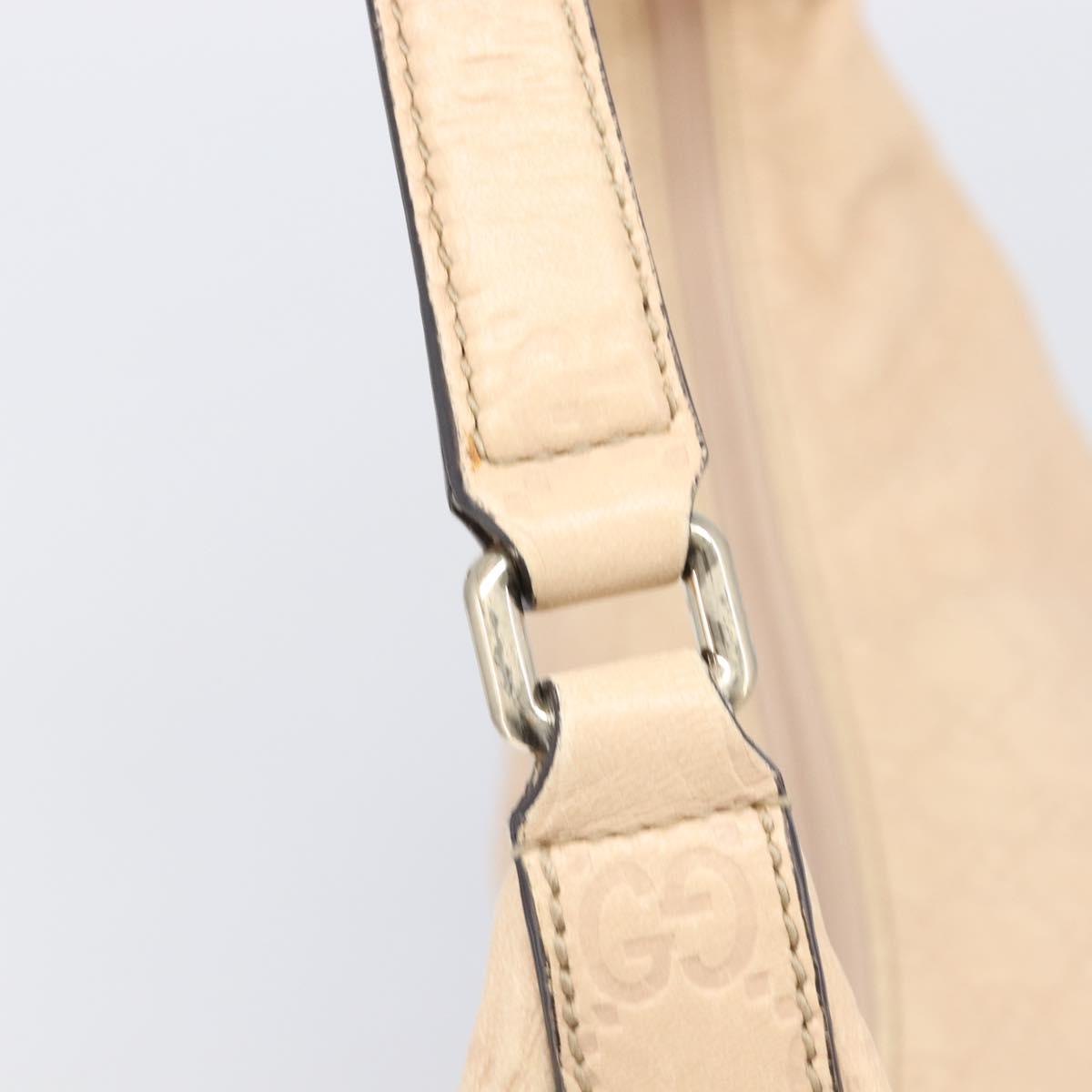 GUCCI Guccissima GG Canvas Shoulder Bag Outlet Pink Gold 257299 Auth 206078
