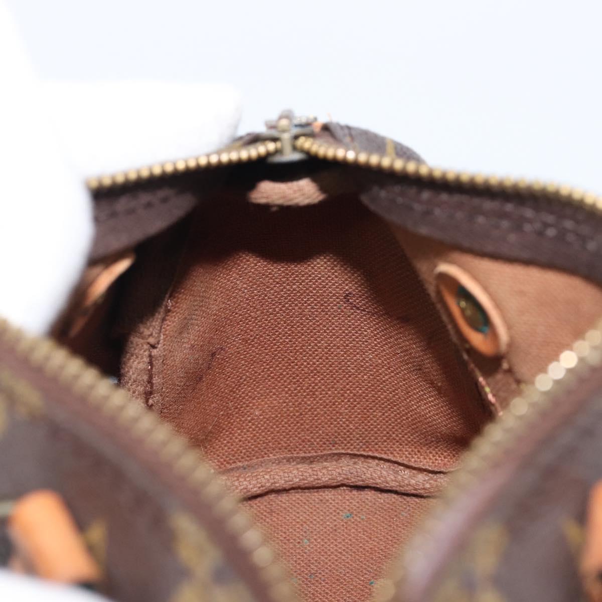LOUIS VUITTON Monogram Mini Speedy Hand Bag M41534 LV Auth 206084