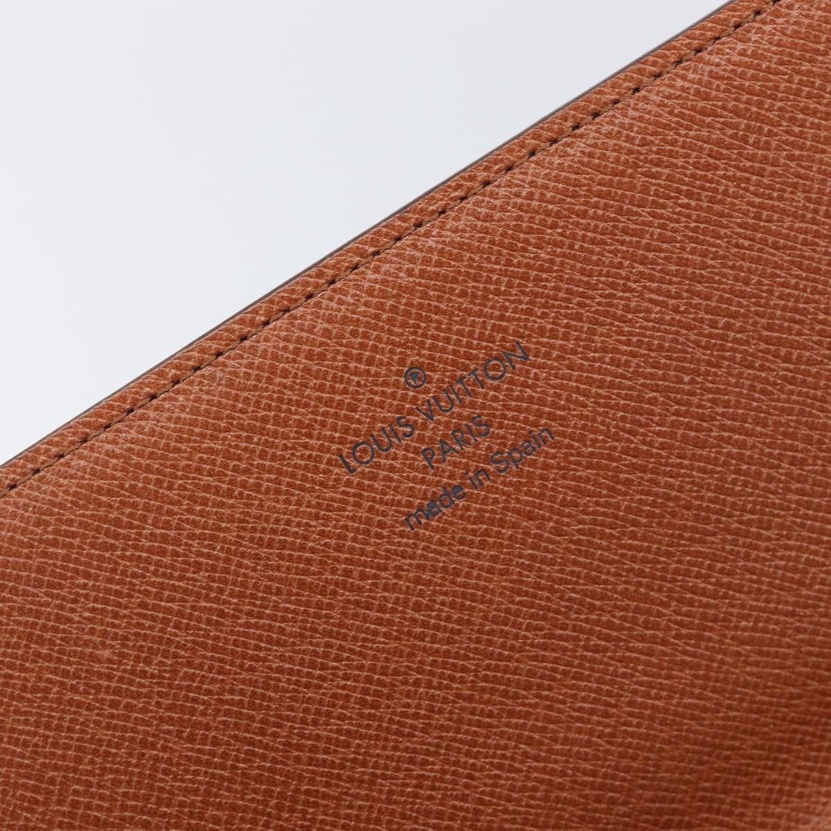 LOUIS VUITTON Monogram Porte En 3 Credit Long Wallet M61818 LV Auth 206092V