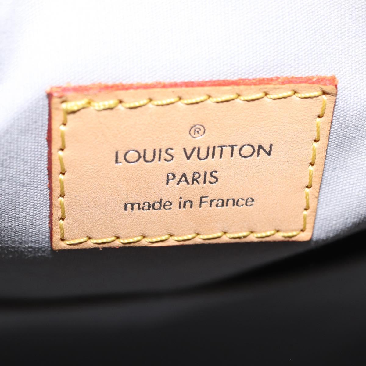 LOUIS VUITTON Monogram Miroir Speedy 30 Bag Silver Argent M95786 Auth 206125SAV