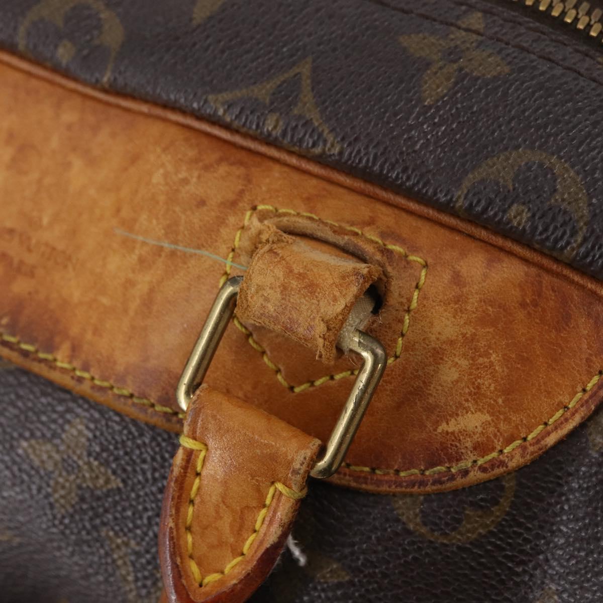 LOUIS VUITTON Monogram Deauville Hand Bag M47270 LV Auth 206135