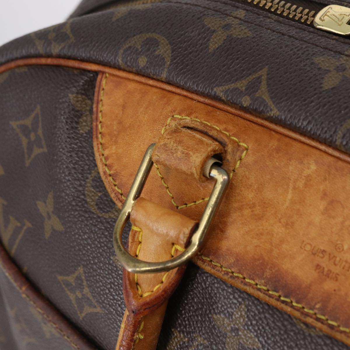 LOUIS VUITTON Monogram Deauville Hand Bag M47270 LV Auth 206135