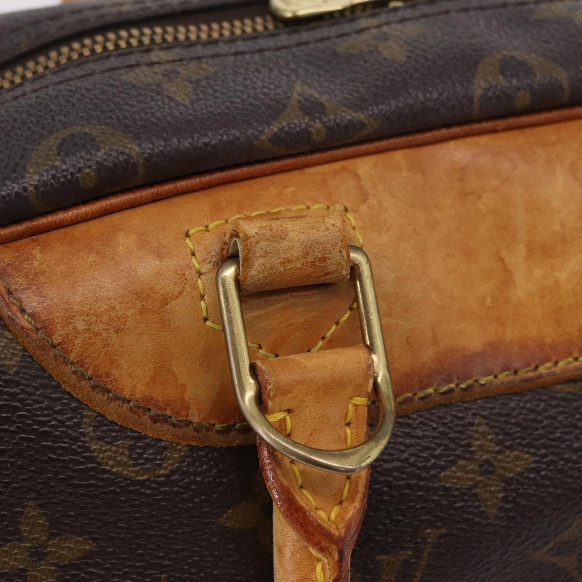 LOUIS VUITTON Monogram Deauville Hand Bag M47270 LV Auth 206135