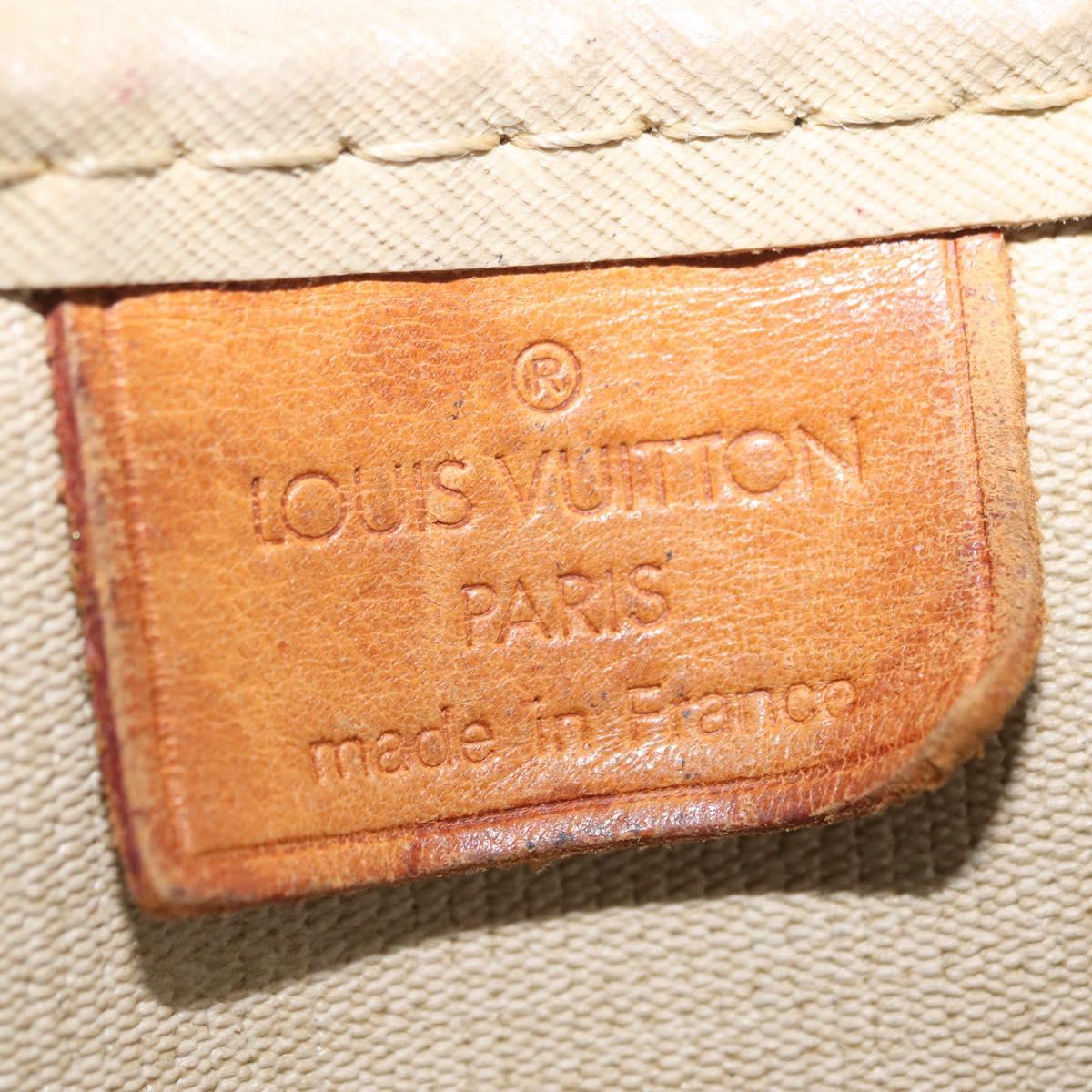 LOUIS VUITTON Monogram Deauville Hand Bag M47270 LV Auth 206135