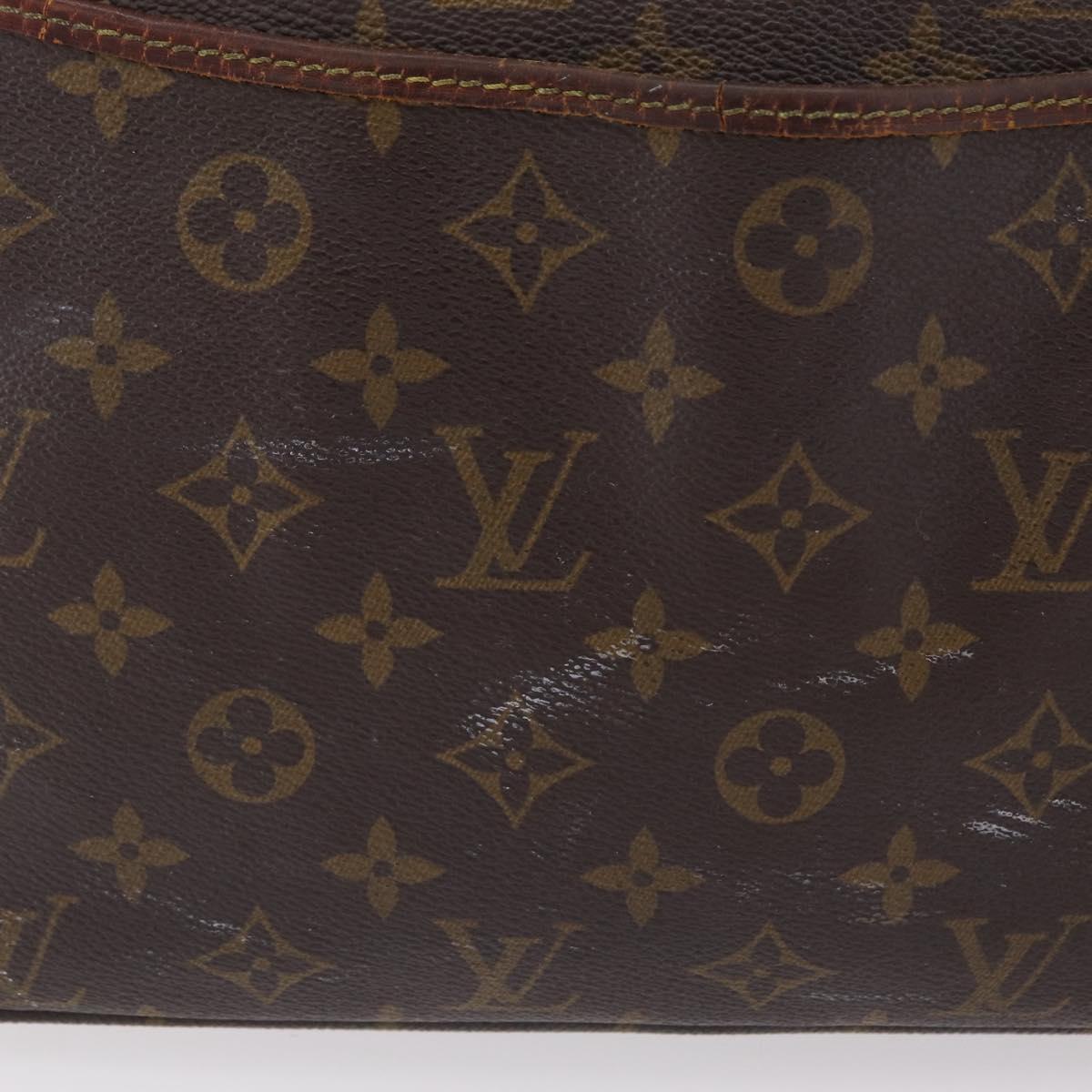 LOUIS VUITTON Monogram Deauville Hand Bag M47270 LV Auth 206135