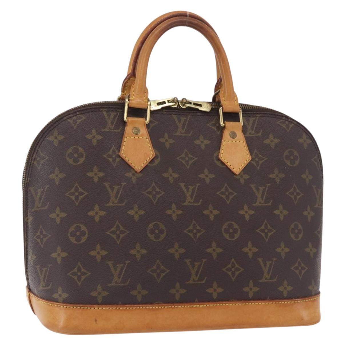 LOUIS VUITTON Monogram Alma Hand Bag M51130 LV Auth 206138A