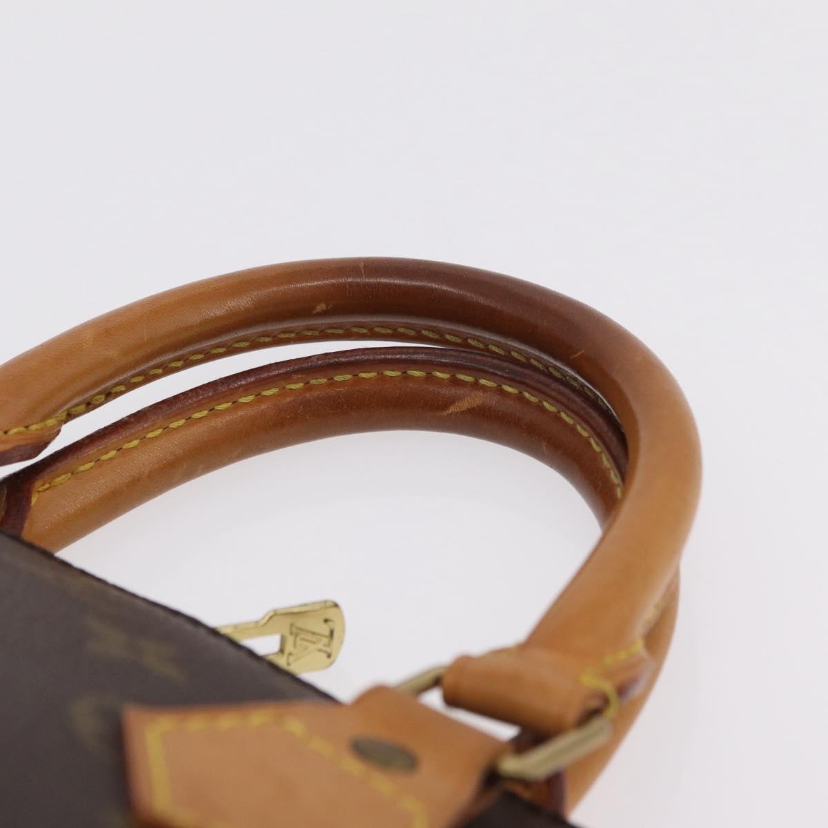 LOUIS VUITTON Monogram Alma Hand Bag M51130 LV Auth 206138A