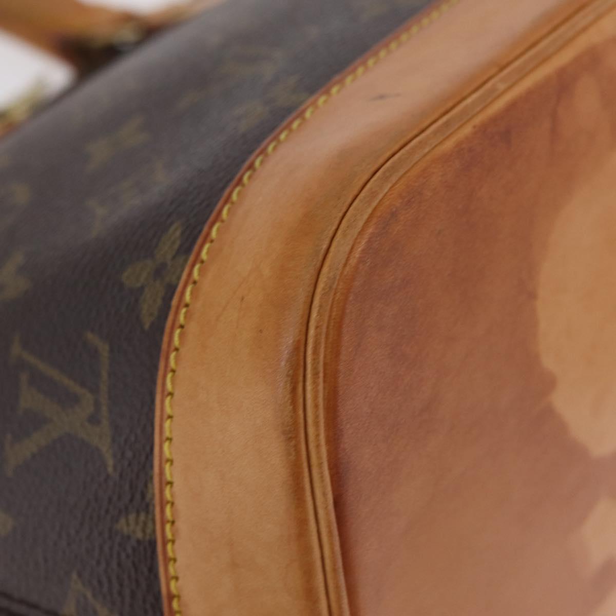 LOUIS VUITTON Monogram Alma Hand Bag M51130 LV Auth 206138A