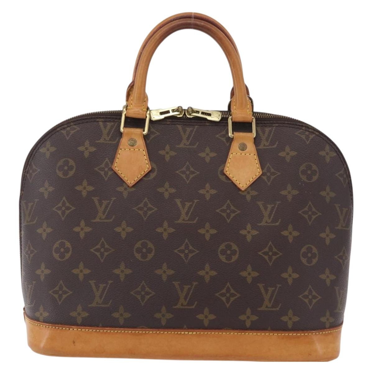LOUIS VUITTON Monogram Alma Hand Bag M51130 LV Auth 206138A