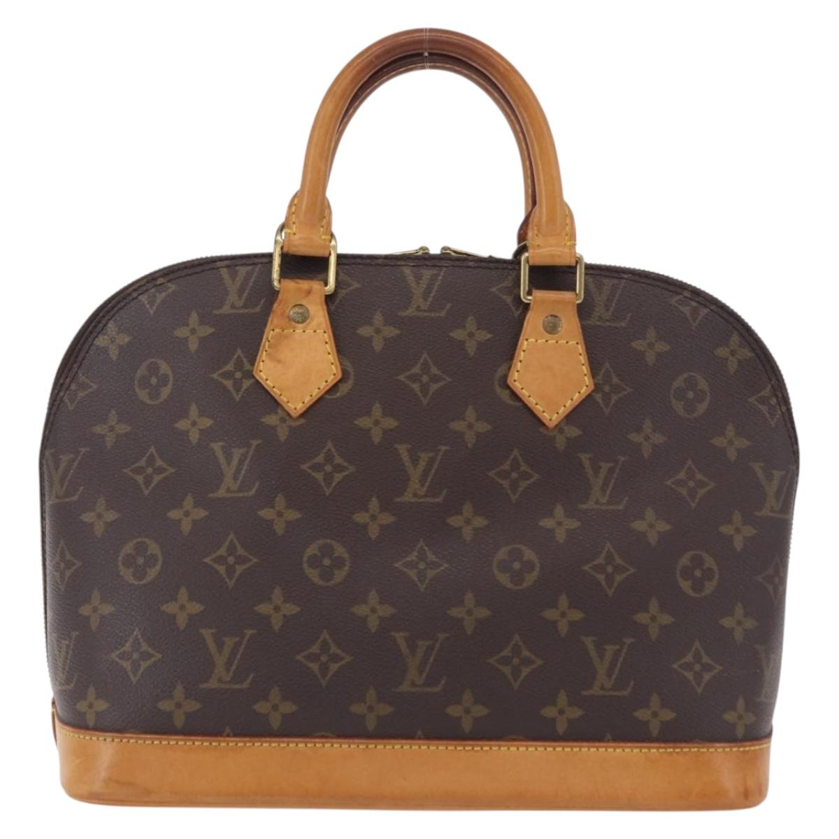 LOUIS VUITTON Monogram Alma Hand Bag M51130 LV Auth 206138A