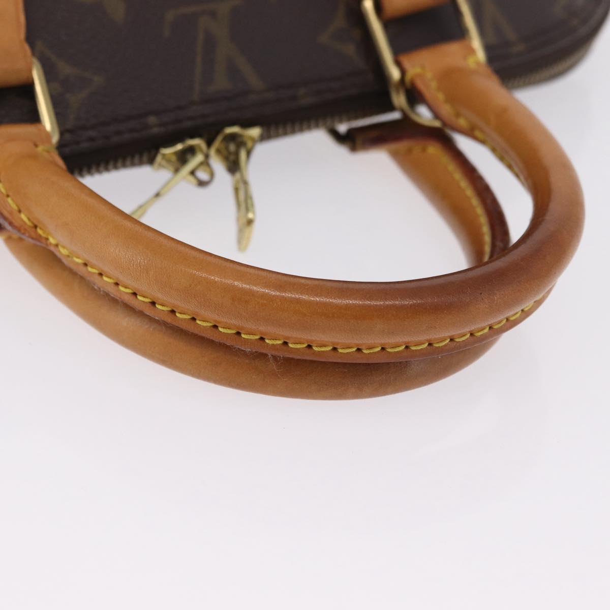 LOUIS VUITTON Monogram Alma Hand Bag M51130 LV Auth 206138A