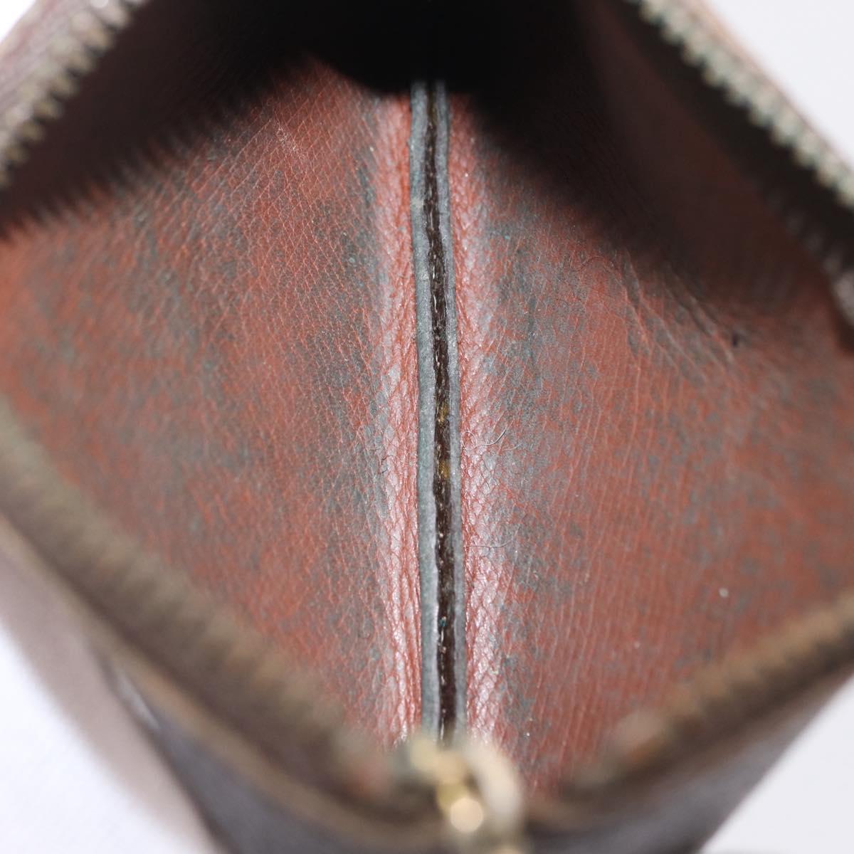 LOUIS VUITTON Monogram Pochette Cles Coin Purse M62650 LV Auth 206139