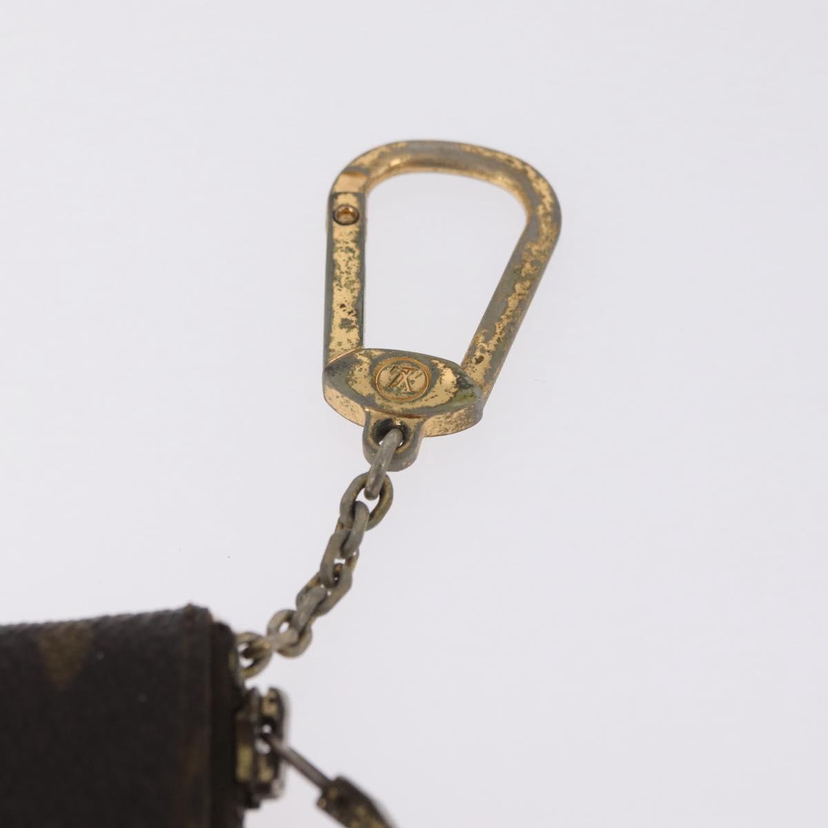 LOUIS VUITTON Monogram Pochette Cles Coin Purse M62650 LV Auth 206139