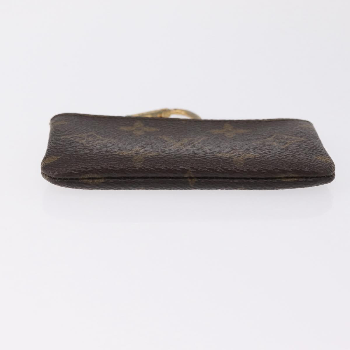 LOUIS VUITTON Monogram Pochette Cles Coin Purse M62650 LV Auth 206139