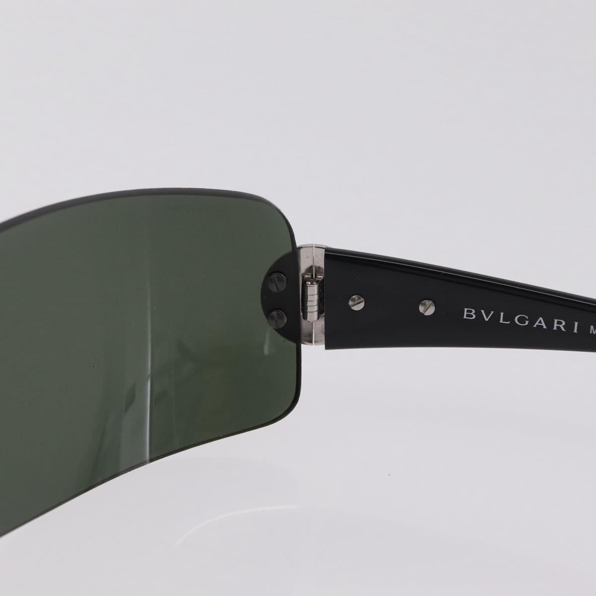 BVLGARI Sunglasses metal Silver Auth 206148V