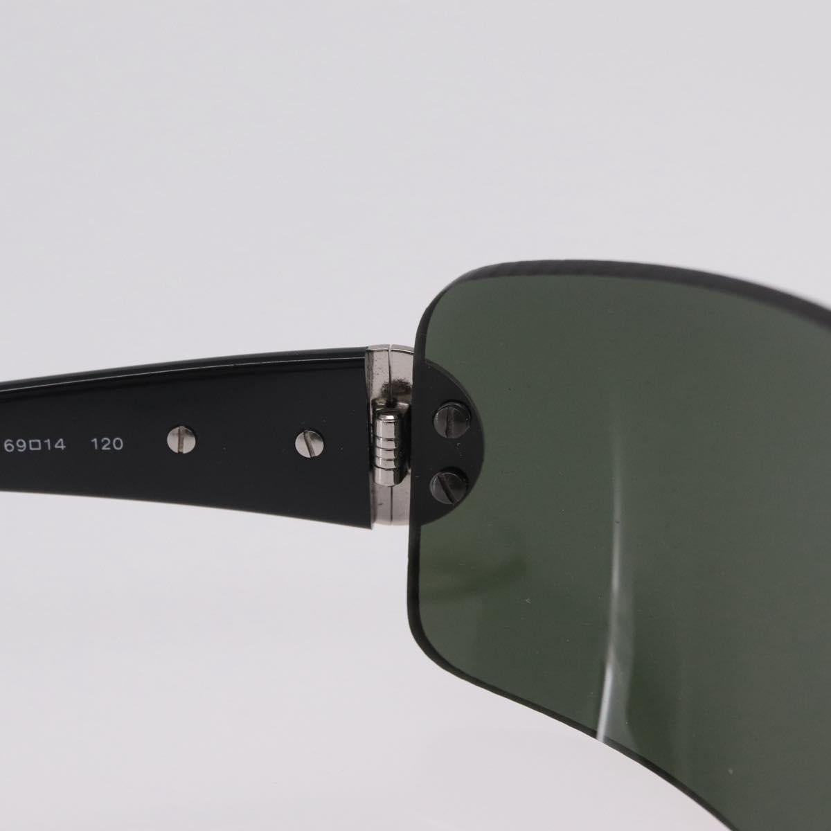 BVLGARI Sunglasses metal Silver Auth 206148V