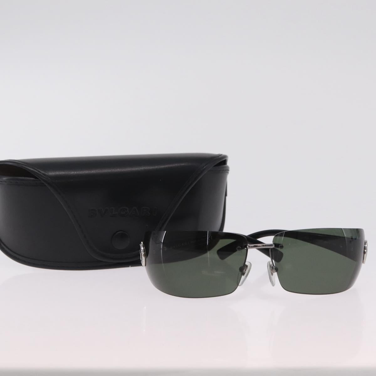 BVLGARI Sunglasses metal Silver Auth 206148V