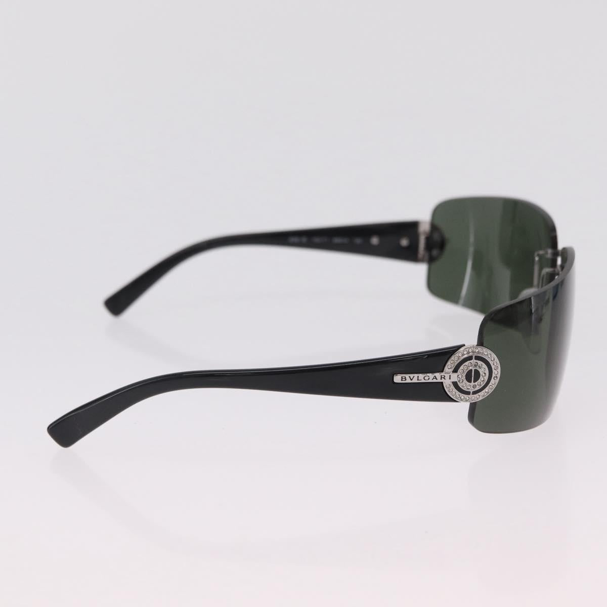 BVLGARI Sunglasses metal Silver Auth 206148V