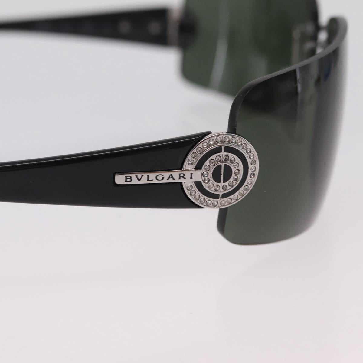 BVLGARI Sunglasses metal Silver Auth 206148V