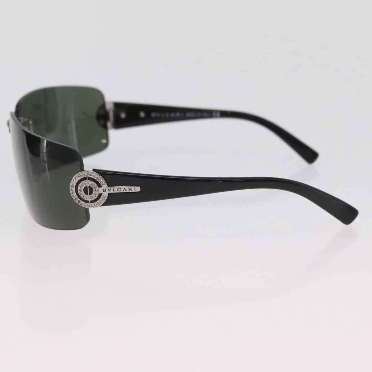 BVLGARI Sunglasses metal Silver Auth 206148V
