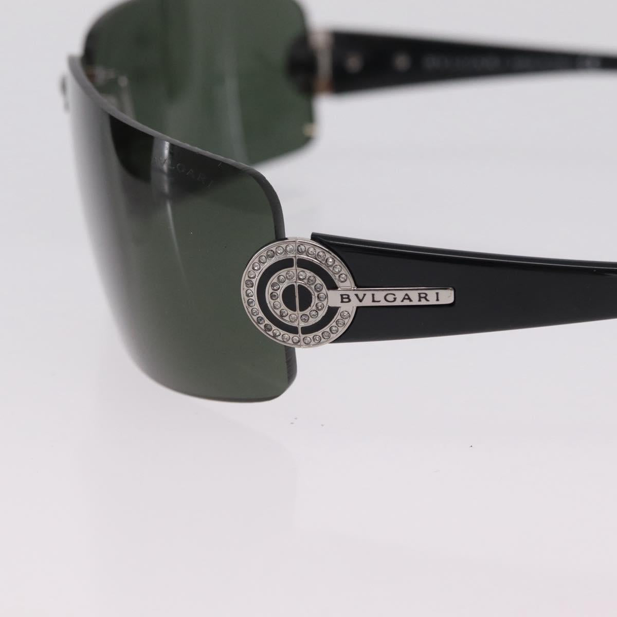 BVLGARI Sunglasses metal Silver Auth 206148V