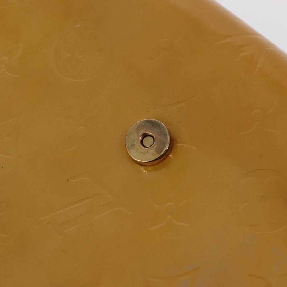 LOUIS VUITTON Monogram Vernis Thompson Street Bag Beige M91301 LV Auth 206229A