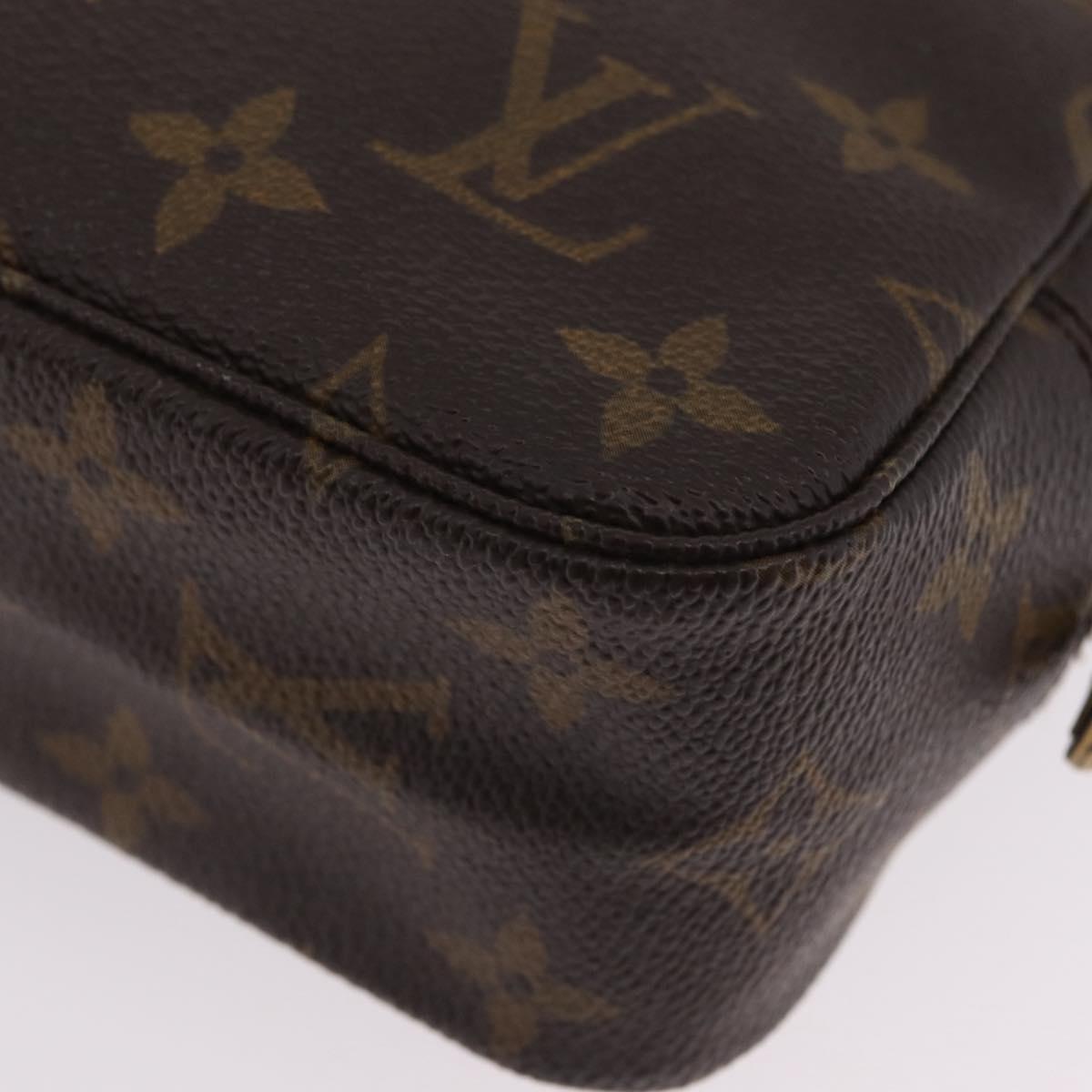 LOUIS VUITTON Monogram Trousse Toilette 28 Clutch Bag M47522 LV Auth 206244