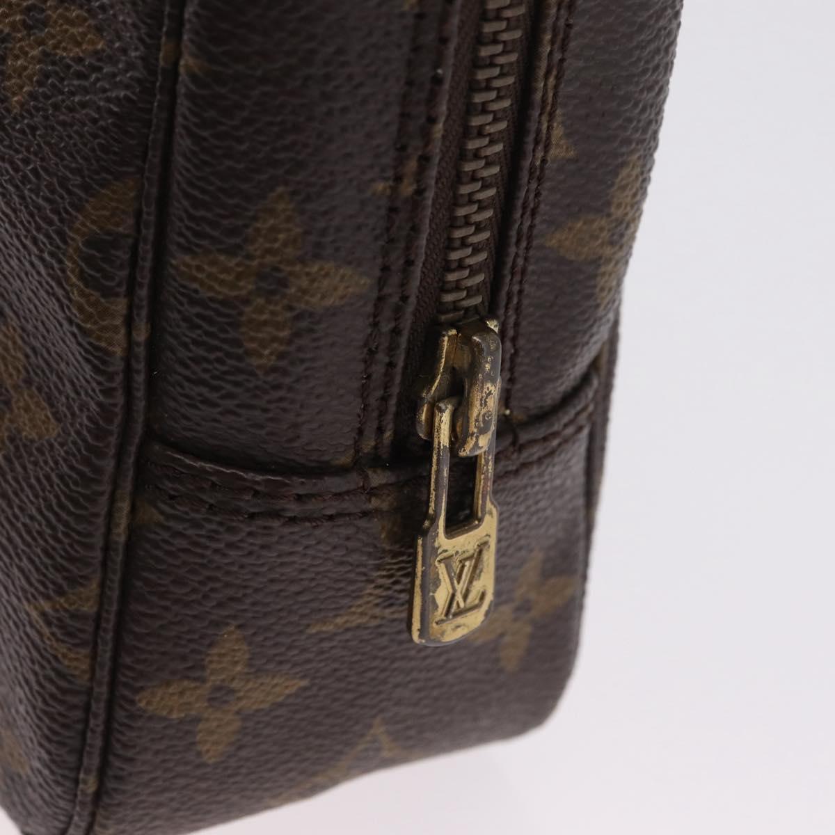 LOUIS VUITTON Monogram Trousse Toilette 28 Clutch Bag M47522 LV Auth 206244