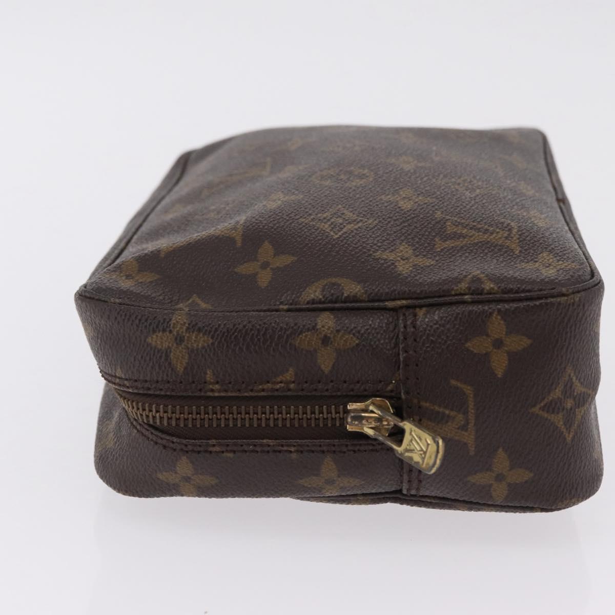 LOUIS VUITTON Monogram Trousse Toilette 28 Clutch Bag M47522 LV Auth 206244