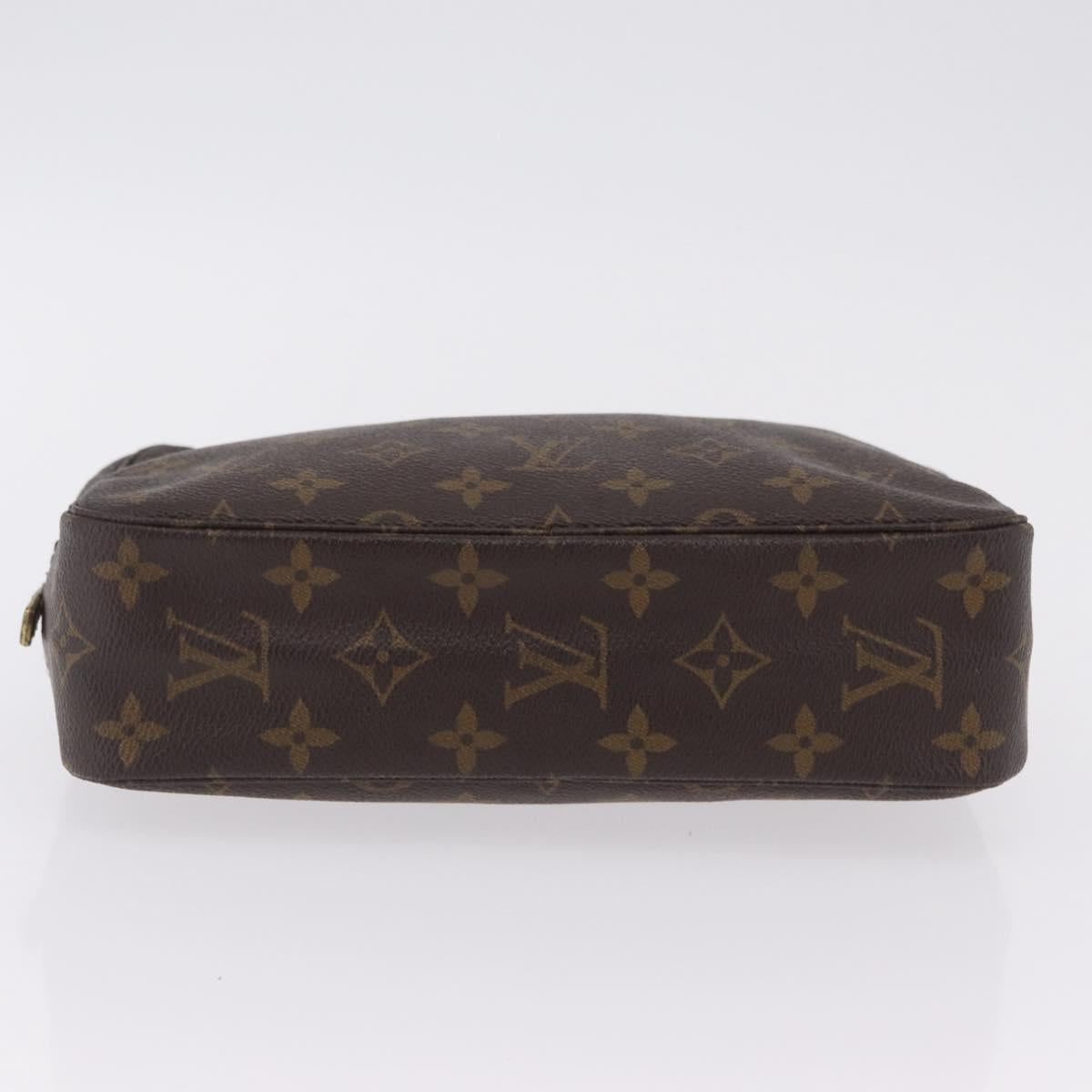 LOUIS VUITTON Monogram Trousse Toilette 28 Clutch Bag M47522 LV Auth 206244
