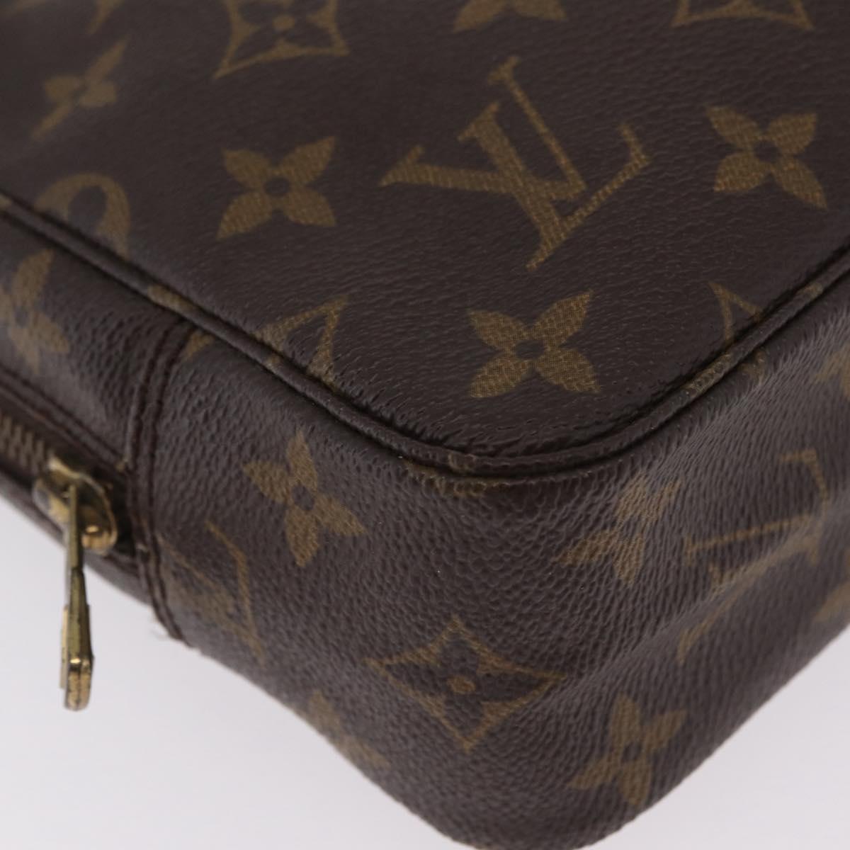 LOUIS VUITTON Monogram Trousse Toilette 28 Clutch Bag M47522 LV Auth 206244