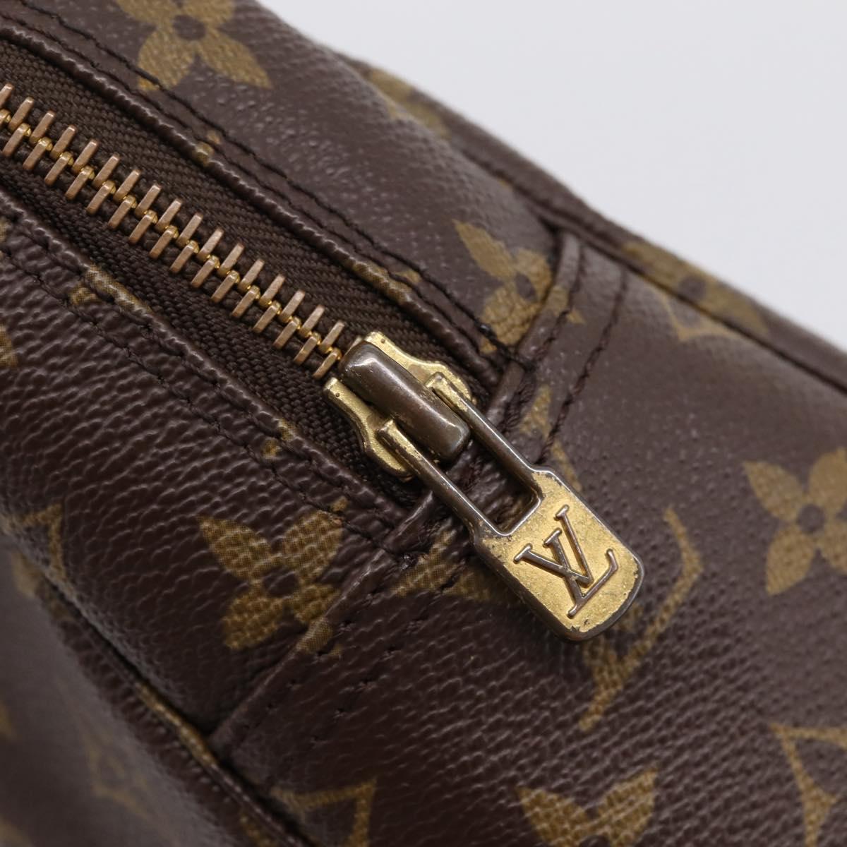 LOUIS VUITTON Monogram Trousse Toilette 28 Clutch Bag M47522 LV Auth 206246