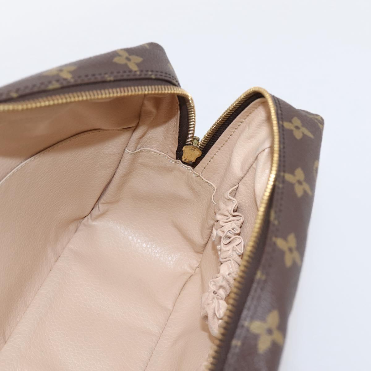 LOUIS VUITTON Monogram Trousse Toilette 28 Clutch Bag M47522 LV Auth 206246