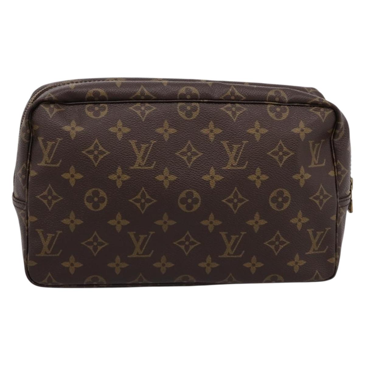 LOUIS VUITTON Monogram Trousse Toilette 28 Clutch Bag M47522 LV Auth 206246