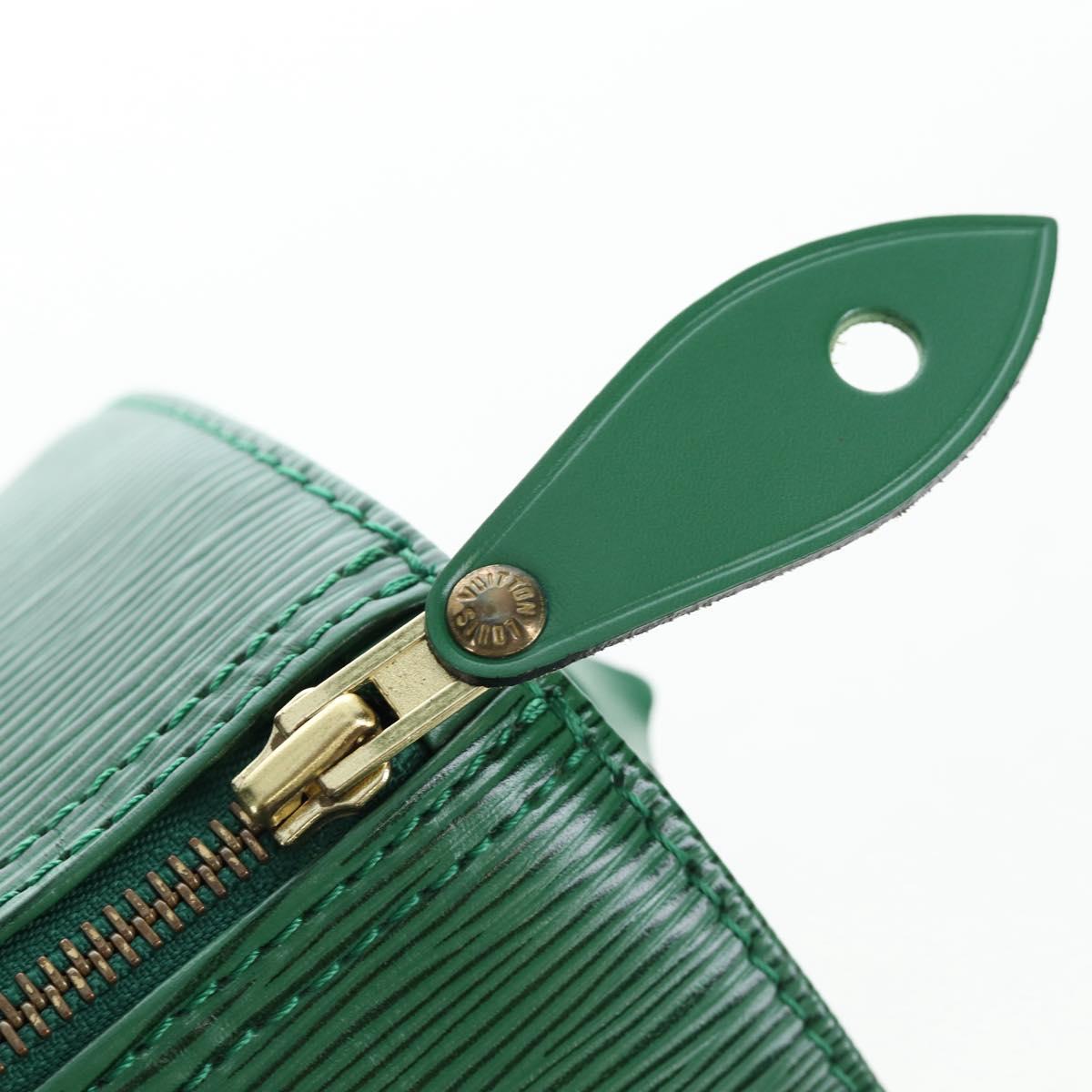 LOUIS VUITTON Epi Speedy 25 Hand Bag Borneo Green M43014 LV Auth 206255V