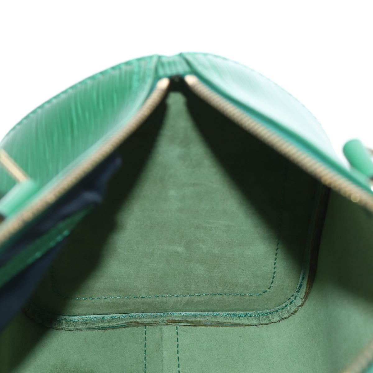 LOUIS VUITTON Epi Speedy 25 Hand Bag Borneo Green M43014 LV Auth 206255V
