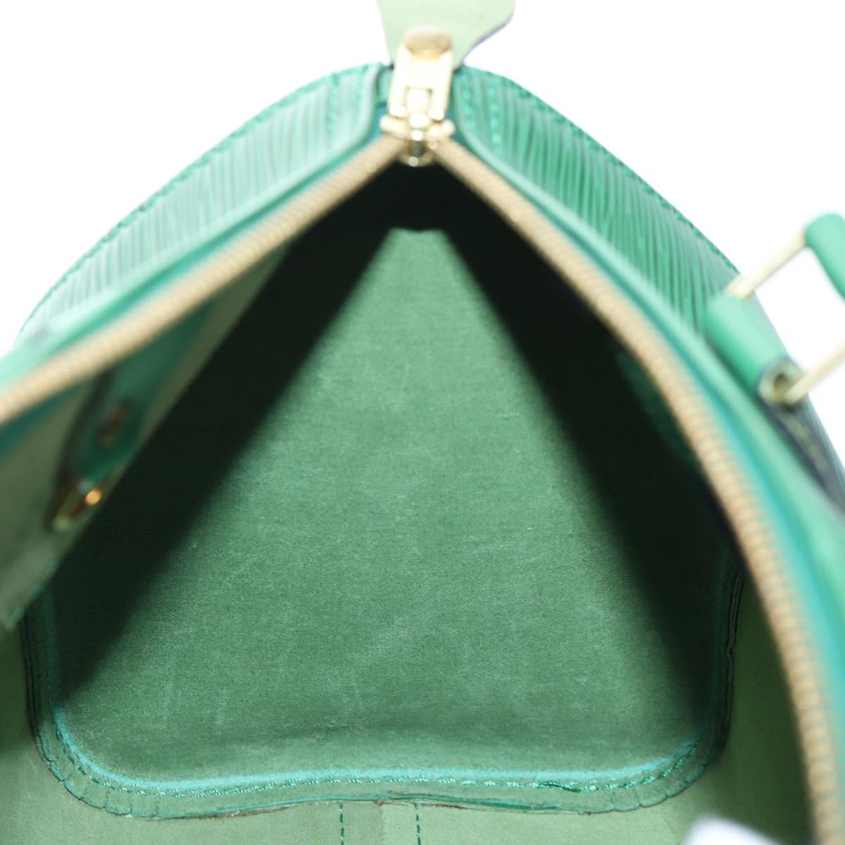 LOUIS VUITTON Epi Speedy 25 Hand Bag Borneo Green M43014 LV Auth 206255V