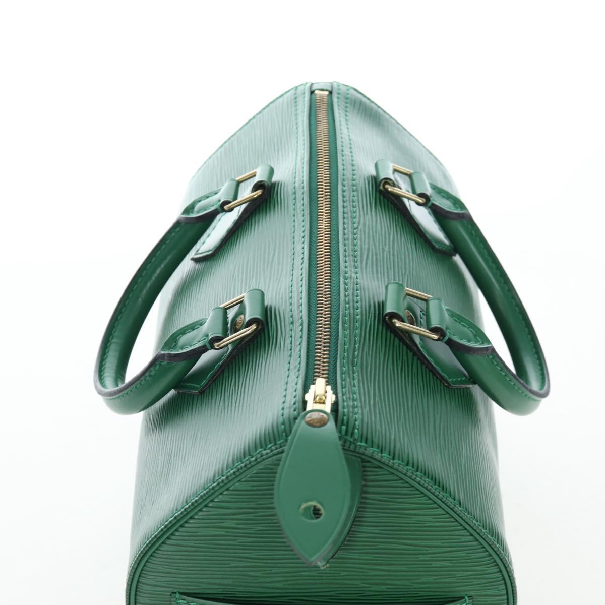 LOUIS VUITTON Epi Speedy 25 Hand Bag Borneo Green M43014 LV Auth 206255V