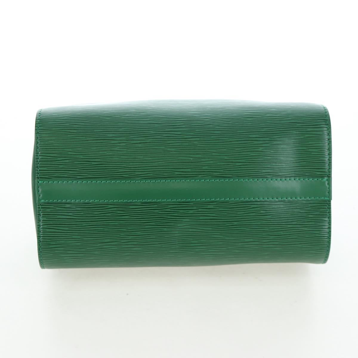 LOUIS VUITTON Epi Speedy 25 Hand Bag Borneo Green M43014 LV Auth 206255V